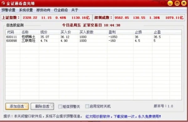 金证通看盘先锋-1